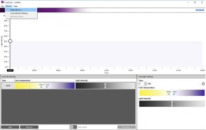 Connexion du contrôleur avec le logiciel