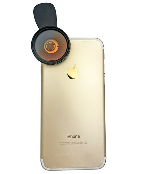 AquariClip on Smartphone