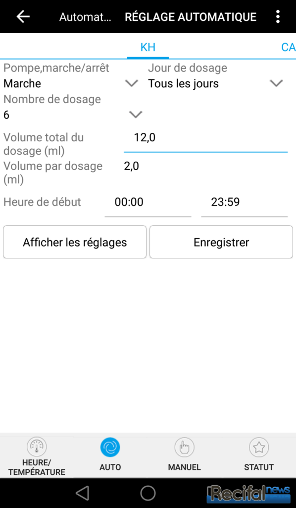 kamoer x4 automatique