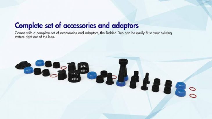 Turbine Duo accessoires