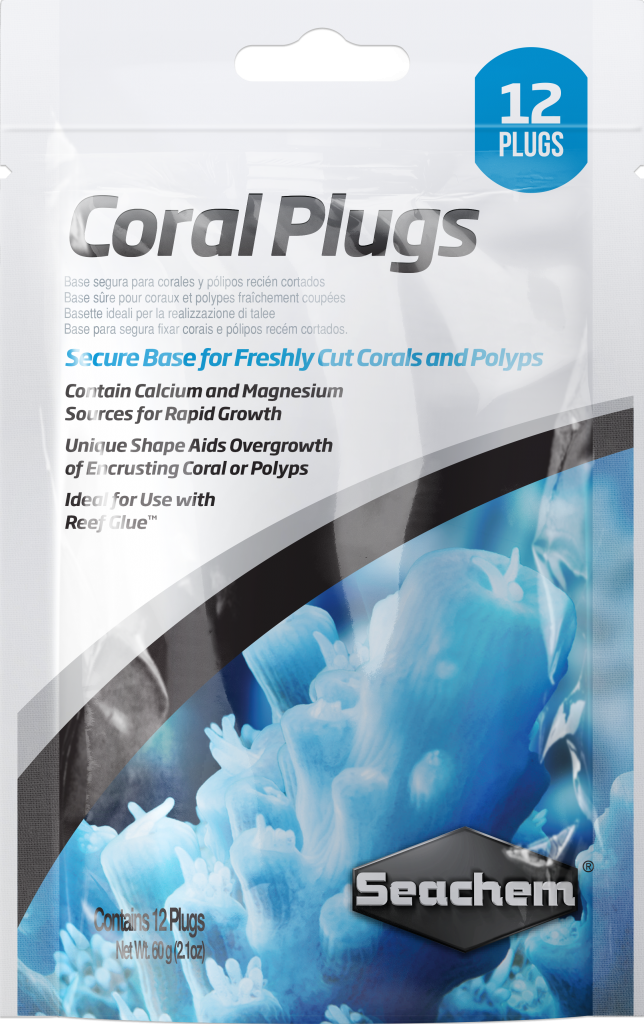 seachem coral plugs
